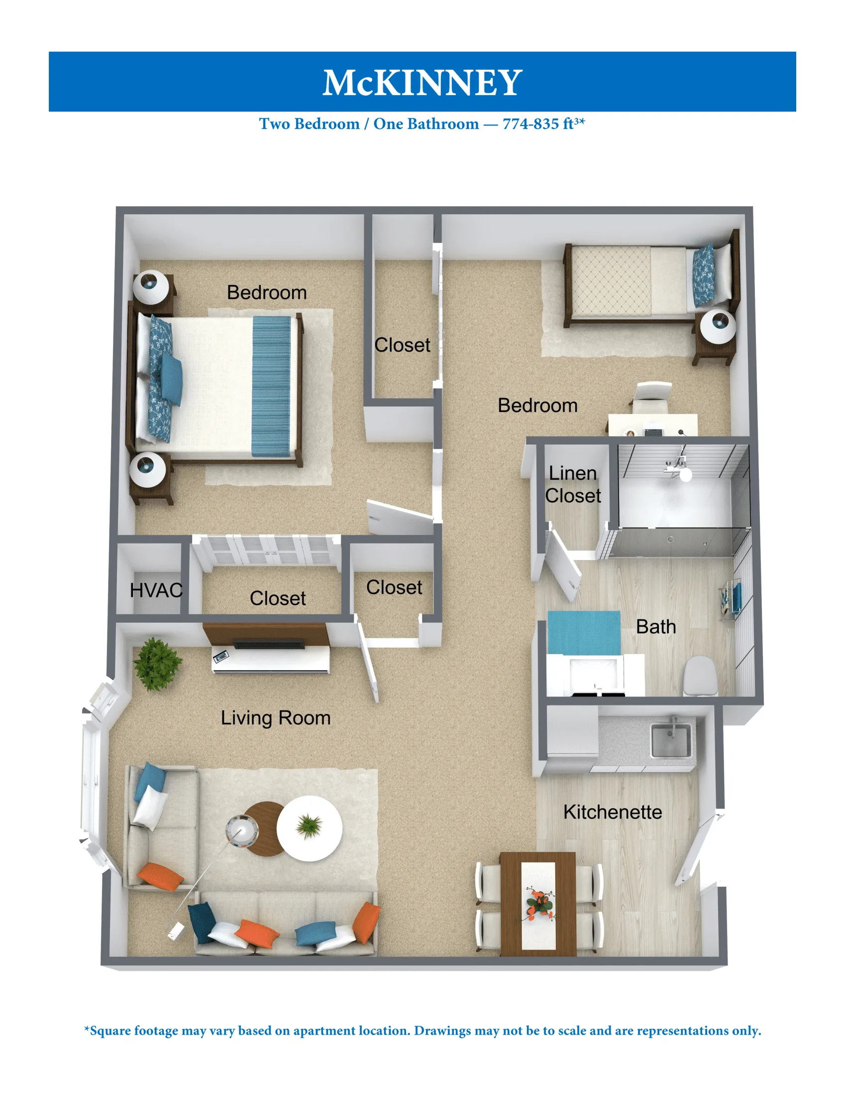 Hillcrest Silver Ridge Assisted Living Floor Plans - McKinney
